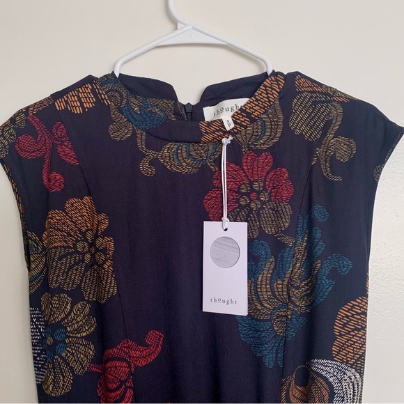 THOUGHT SLEEVELESS  FLORAL DRESS - Picture 3 of 9